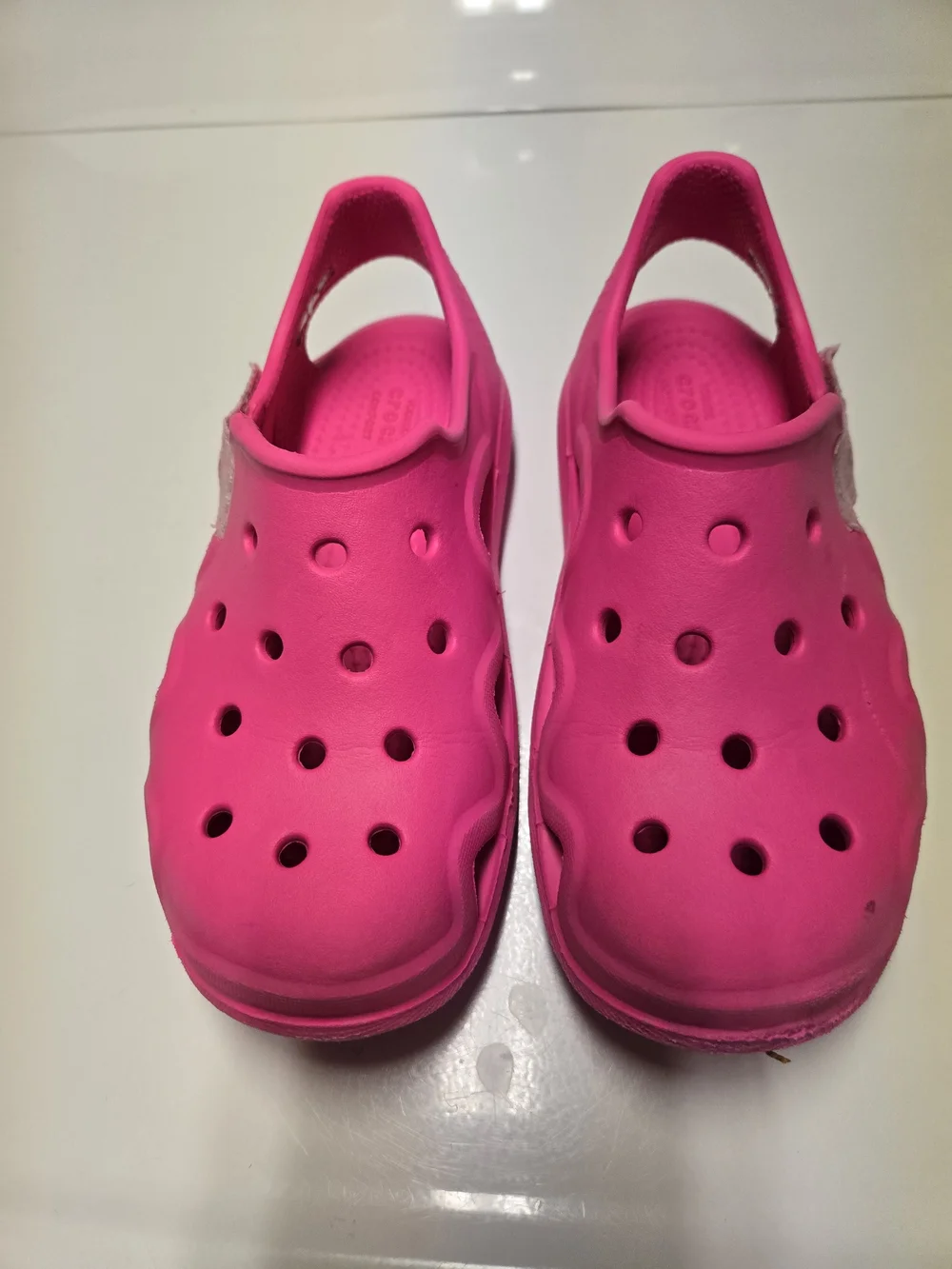 Crocs Kids' Classic Clog Sandals - Hot Pink